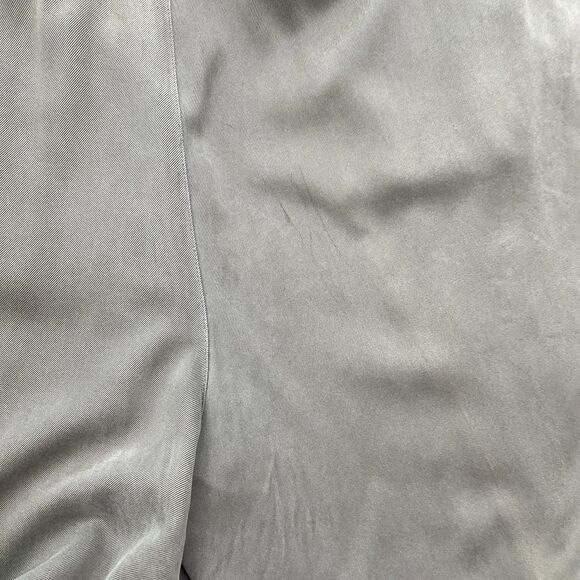 Tommy Bahama 100% Silk Pleated Shorts Mens 38 Olive Green - Picture 4 of 8